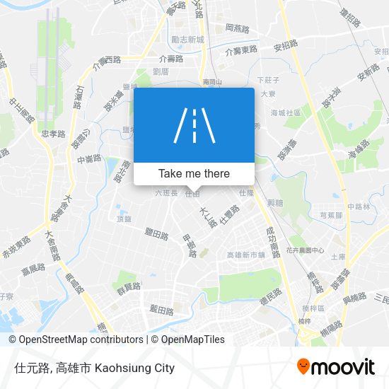 仕元路 map