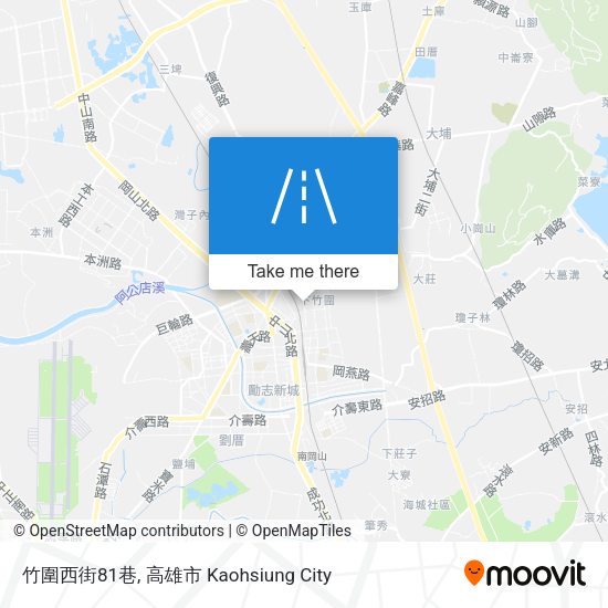 竹圍西街81巷地圖
