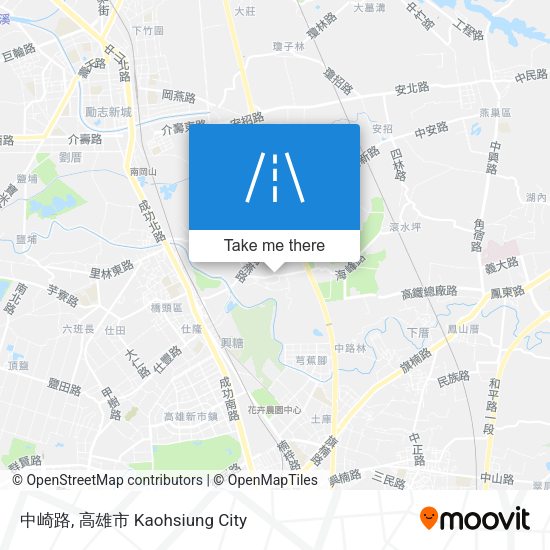 中崎路 map