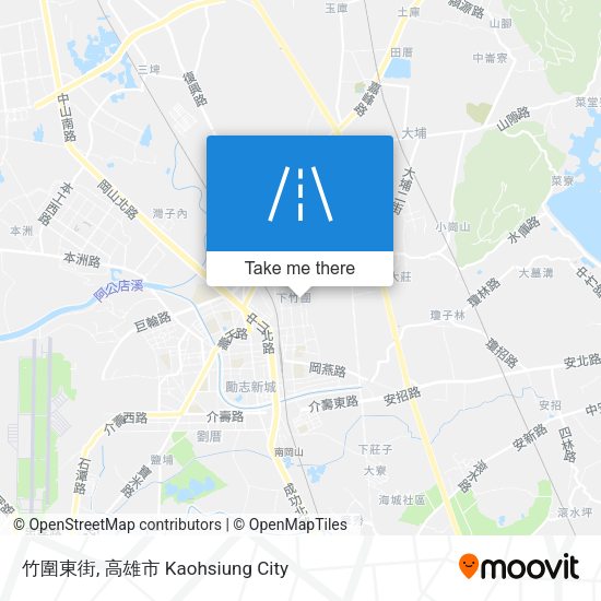 竹圍東街地圖