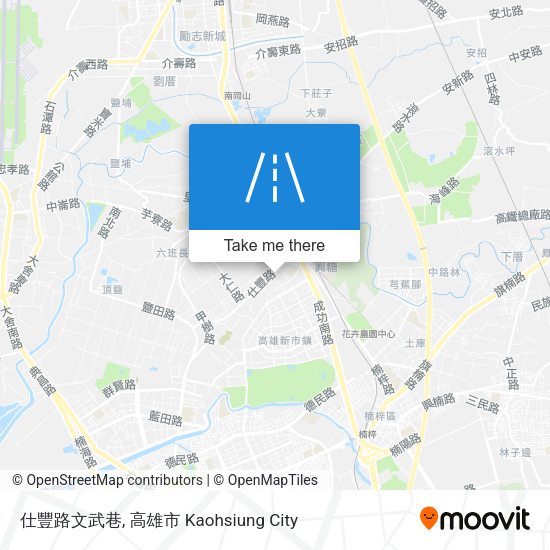 仕豐路文武巷 map