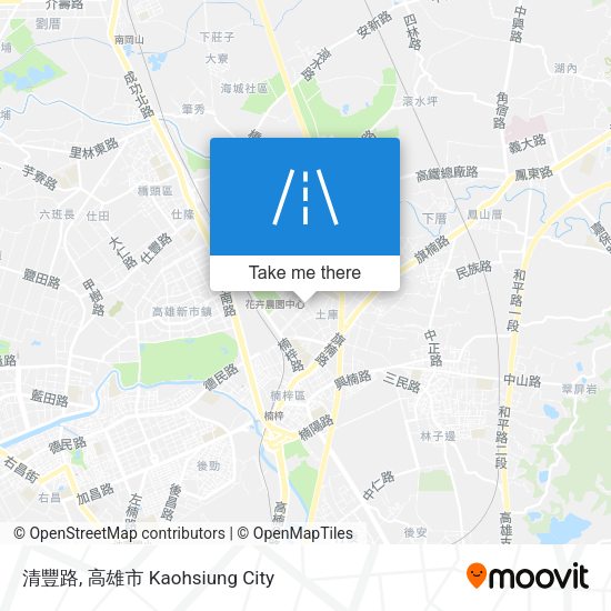 清豐路 map