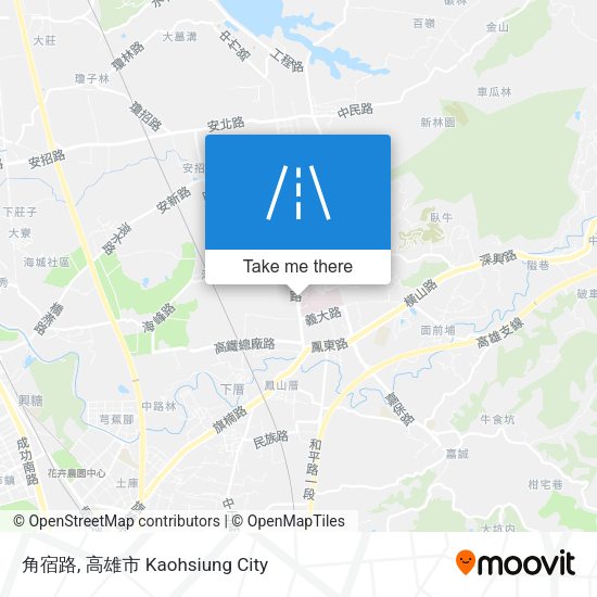 角宿路 map