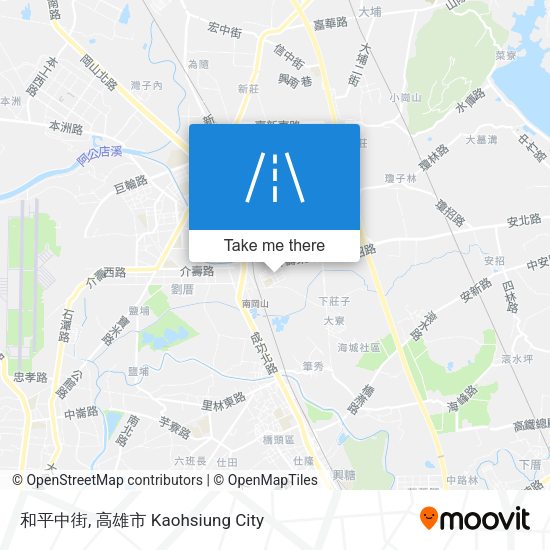 和平中街 map