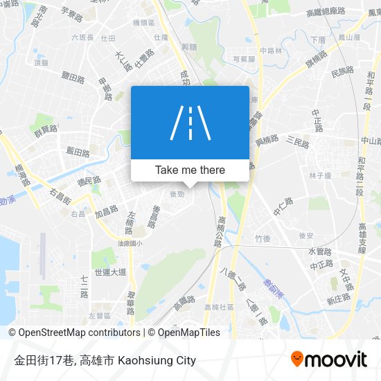金田街17巷 map