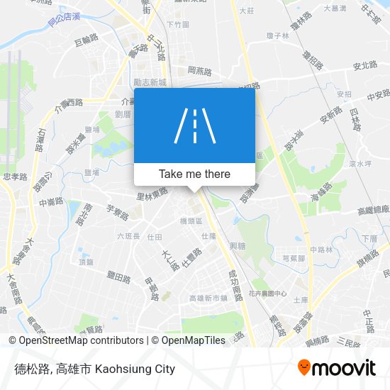 德松路 map