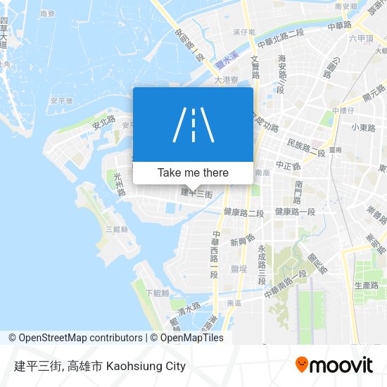 建平三街 map