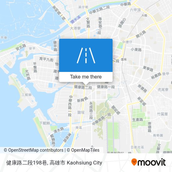 健康路二段198巷地圖