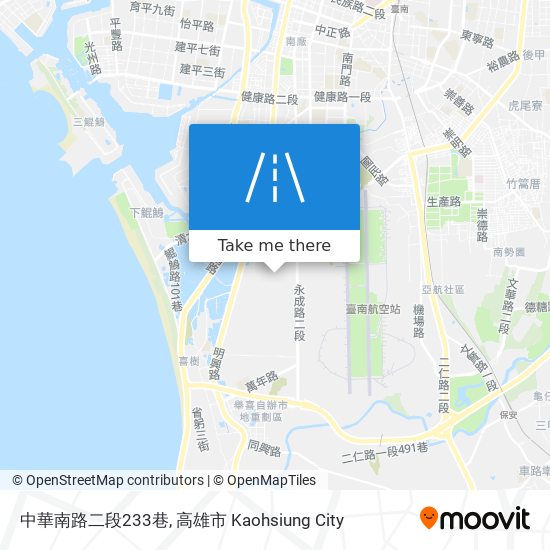 中華南路二段233巷 map