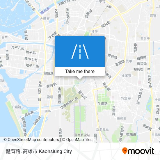 體育路 map