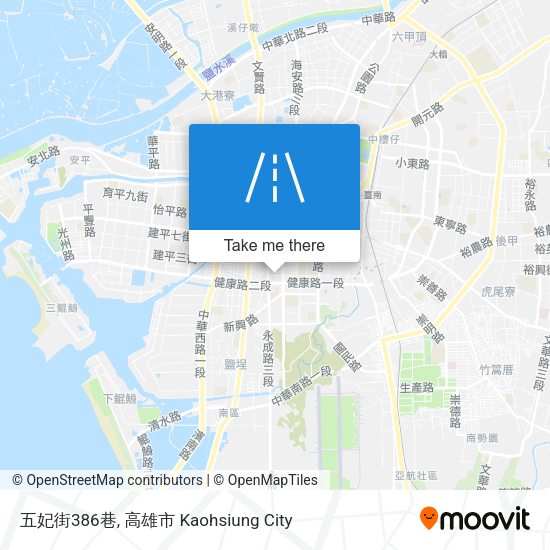 五妃街386巷 map