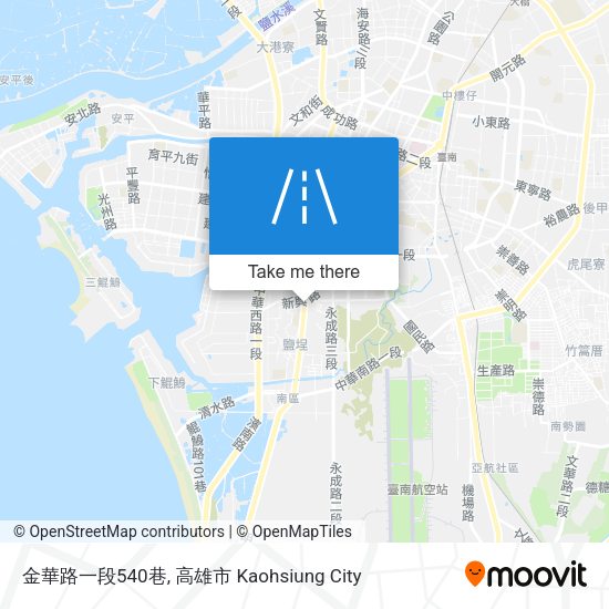 金華路一段540巷 map