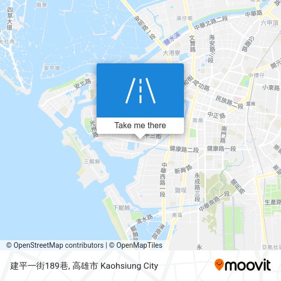 建平一街189巷地圖