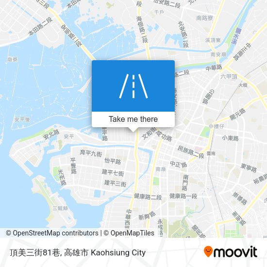 頂美三街81巷 map