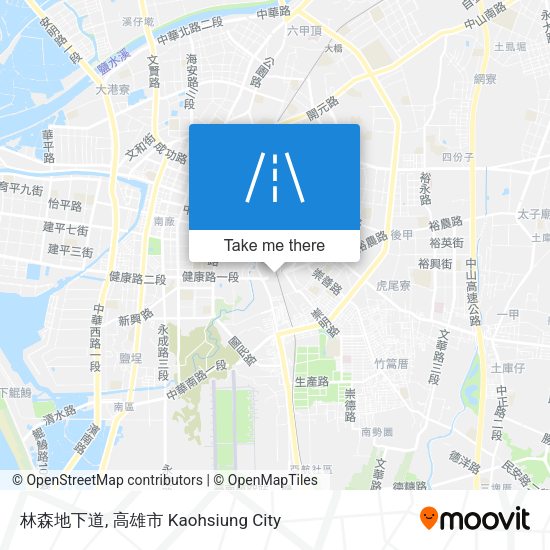 林森地下道 map