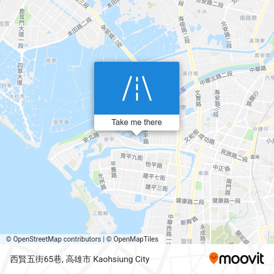 西賢五街65巷 map