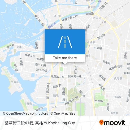 國華街二段61巷 map