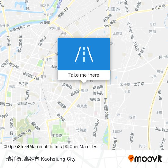瑞祥街 map