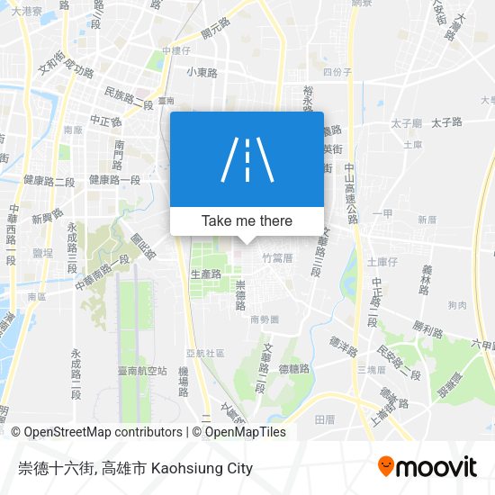 崇德十六街地圖