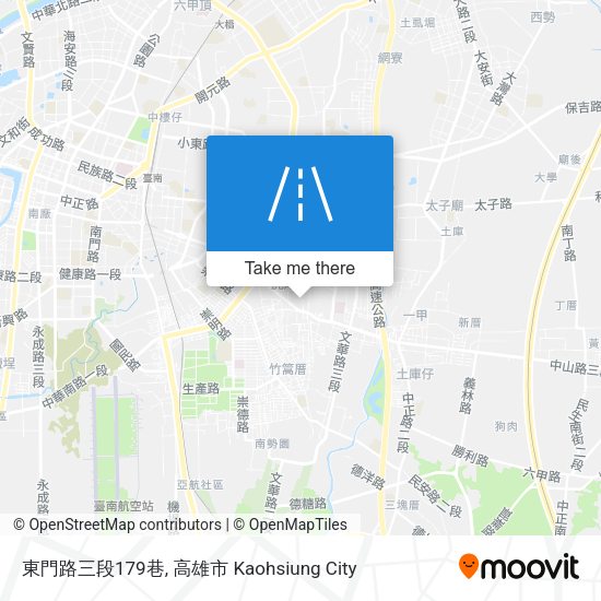 東門路三段179巷地圖