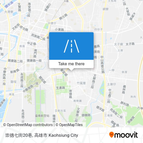 崇德七街20巷 map
