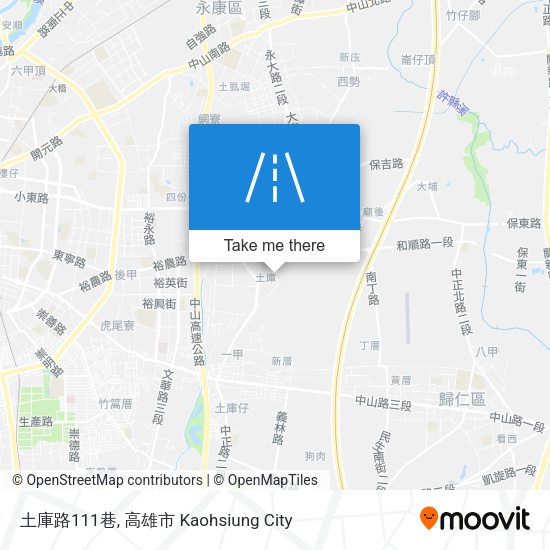 土庫路111巷 map