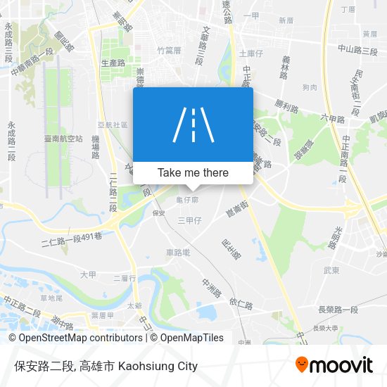 保安路二段 map