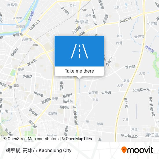 網寮橋 map