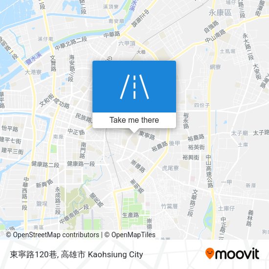 東寧路120巷 map