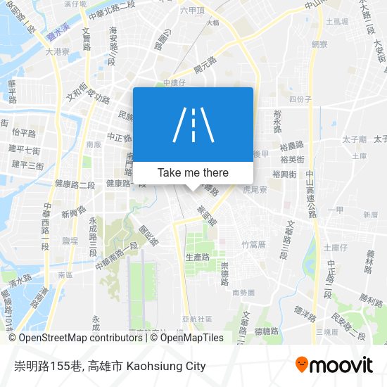 崇明路155巷地圖