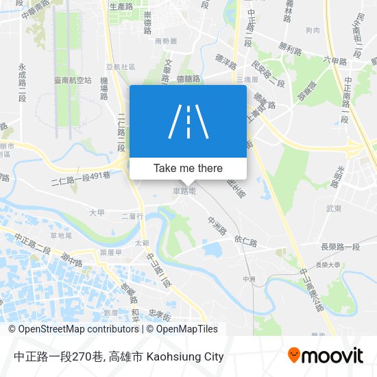 中正路一段270巷 map