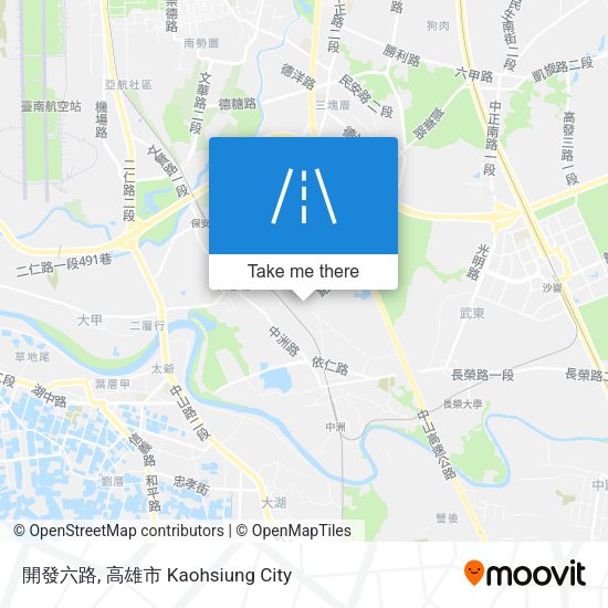 開發六路地圖