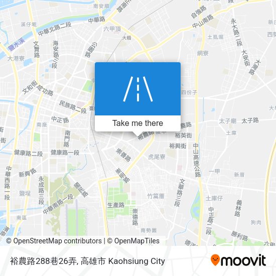 裕農路288巷26弄地圖