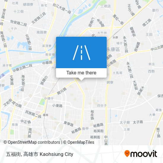 五福街 map