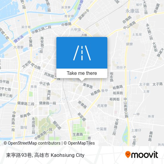 東寧路93巷地圖
