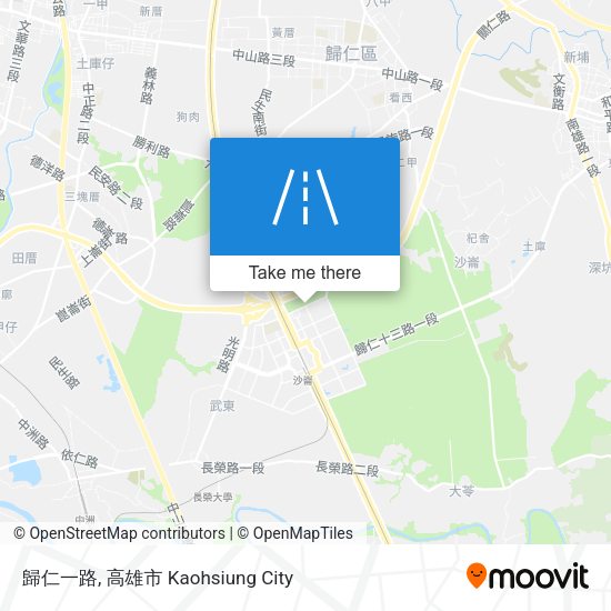 歸仁一路 map