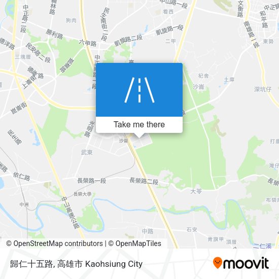 歸仁十五路 map