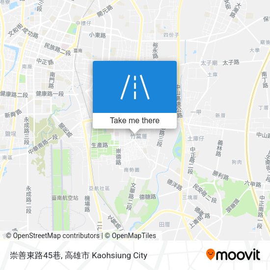 崇善東路45巷 map
