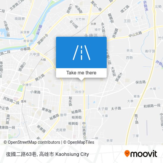 復國二路63巷 map