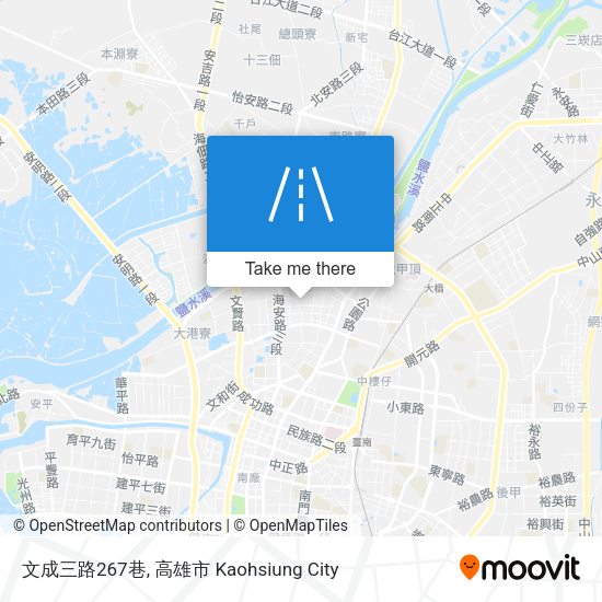 文成三路267巷地圖