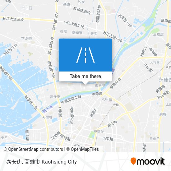 泰安街地圖