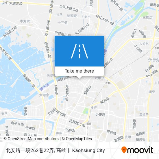 北安路一段262巷22弄地圖