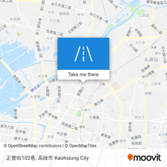 正覺街102巷 map