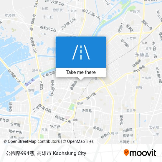 公園路994巷地圖