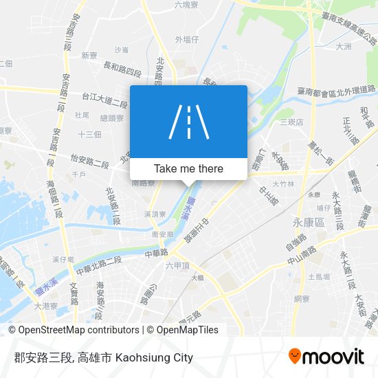 郡安路三段地圖
