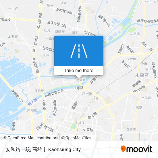 安和路一段 map
