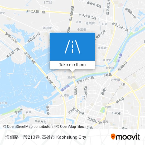 海佃路一段213巷地圖