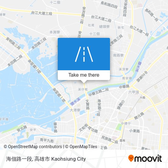海佃路一段地圖