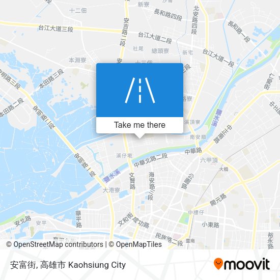 安富街 map
