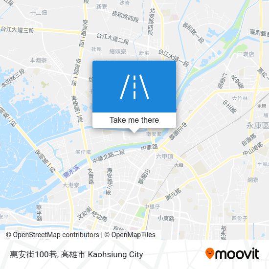 惠安街100巷 map